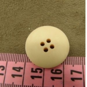 bouton acrylique saumon à 4 trous,23 mm,de belle qualité