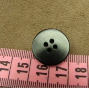 bouton acrylique marine à 4 trous, 20 mm,de belle qualité