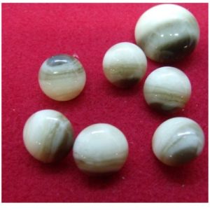 bouton beige marron marbré,,13 mm, vendu par 6