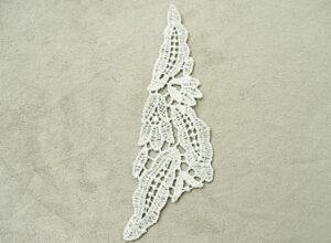 INCRUSTATION GUIPURE BLANC