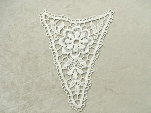 INCRUSTATION GUIPURE BLANC