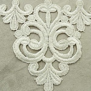 INCRUSTATION GUIPURE BLANC