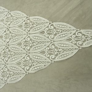 INCRUSTATION TRIANGLE BLANC CASSEE