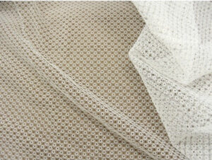 DENTELLE DE CALAIS EN LAIZE BLANCHE