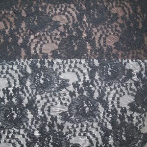 DENTELLE DE CALAIS-150cm- NOIR