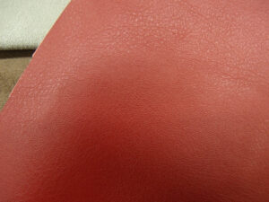 TISSUS SKAÏ SIMILI CUIR - ROUGE
