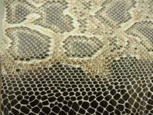 TISSUS SKAÏ SIMILI CUIR - PYTHON