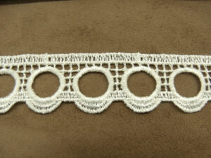 GUIPURE/MACRAME- 3.5cm- ECRU