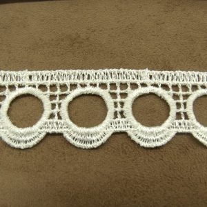 GUIPURE/MACRAME- 3.5cm- ECRU