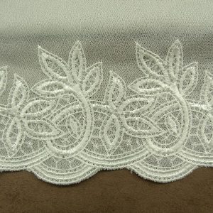 DENTELLE DE CALAIS- 14cm- IVOIRE