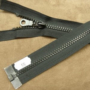 FERMETURE SÉPARABLE-55 cm- NOIR