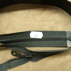 FERMETURE SÉPARABLE-65 cm- NOIR