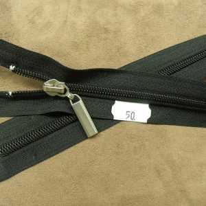 FERMETURE SÉPARABLE- 50 cm- NOIR