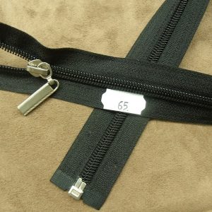 FERMETURE SÉPARABLE-65 cm- NOIR