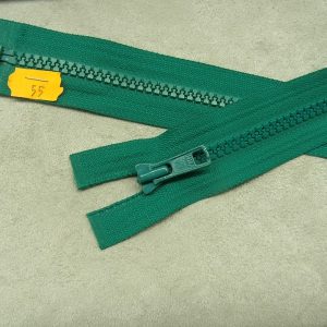 FERMETURE SEPARABLE-55 cm- VERT