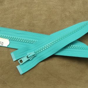 FERMETURE SÉPARABLE-50 cm- BLEU TURQUOISE
