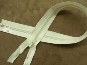 FERMETURE SÉPARABLE-50 cm- CRÈME