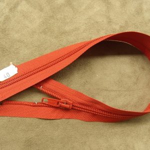 FERMETURE SÉPARABLE-40 cm- ROUGE