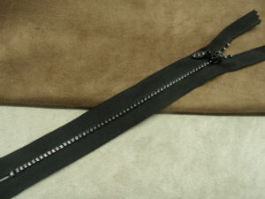 FERMETURE A STRASS- 20 cm- NOIR