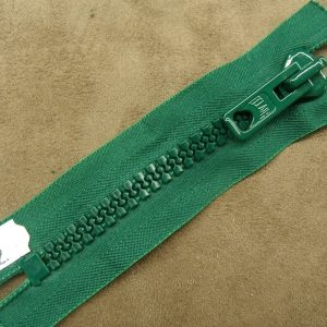 FERMETURE METALIQUE- 12 cm- VERT GAZON