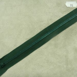 FERMETURE METALIQUE-20 cm- VERT FONCE