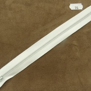FERMETURE METALIQUE- 20 cm- BLANCHE
