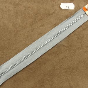 FERMETURE METALIQUE- 18 cm -GRIS