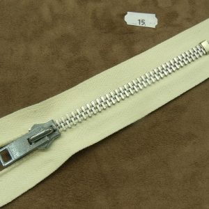 FERMETURE METALIQUE-15 cm- CREME