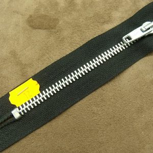 FERMETURE METALIQUE- 12 cm- NOIR