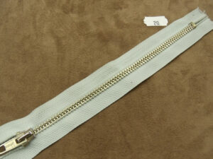 FERMETURE METALIQUE- 20 cm- GRIS