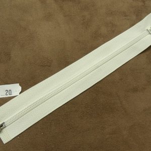 FERMETURE SEPARABLE- 20 cm- CREME