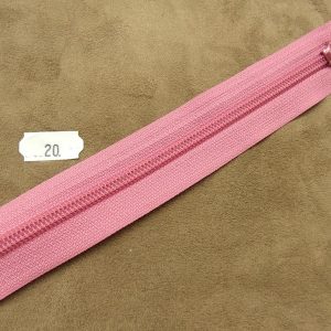 FERMETURE SEPARABLE- 20 cm- ROSE