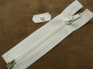 FERMETURE SEPARABLE- 10cm- BLANCHE
