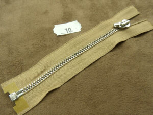 FERMETURE SEPARABLE- 10 cm- BEIGE