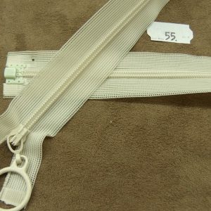 FERMETURE SEPARABLE FINE-55 cm- CREME
