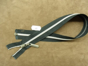 FERMETURE SEPARABLE - FANTAISIE-45 cm- NOIR & BLANC