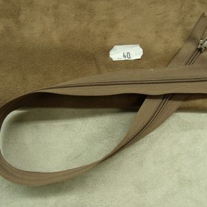 FERMETURE A GLISSIERE - 40 cm- MARRON
