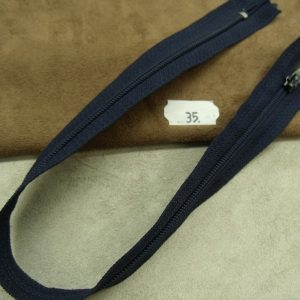 FERMETURE A GLISSIERE - 35 cm- BLEU MARINE