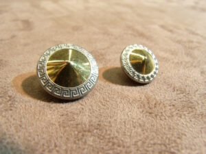 BOUTON OR & ARGENT