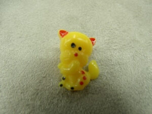 BOUTON DECORATIFS ENFANTS - JAUNE & ROUGE