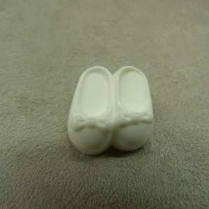 BOUTON DECORATIFS ENFANTS-MOTIF PETITE BALLERINE- BLANCHE