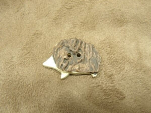 BOUTON DECORATIFS ENFANTS- MARRON & BLANC