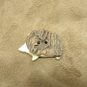 BOUTON DECORATIFS ENFANTS- MARRON & BLANC