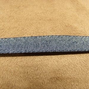 RUBAN JEAN 'S- 1 cm AVEC LUREX