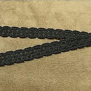 DENTELLE ELASTIQUE NOIR