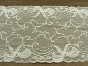 DENTELLE DE CALAIS-15 cm- ROSE PALE