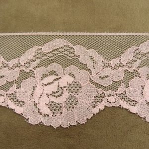 DENTELLE EN RUBAN- 7 cm- ROSE PALE