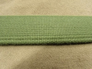 Sangle coton 6 cm lanière vert