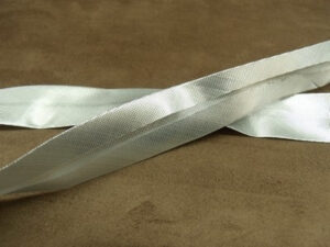 RUBAN FANTAISIE- 6 mm- ARGENT