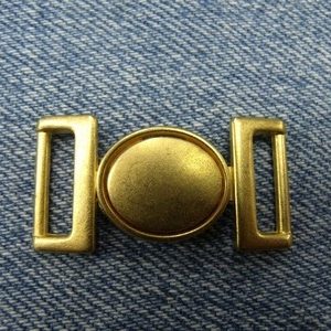 BOUCLE DE CEINTURE doré MAT